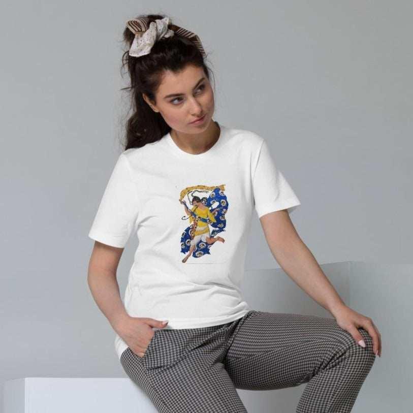 The Dancer who jumped into Dreamland Women's Graphic T-Shirt.
