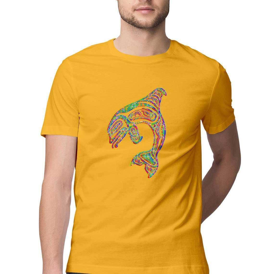 The Dolphin that Blocked a Rainbow Men's T-Shirt.