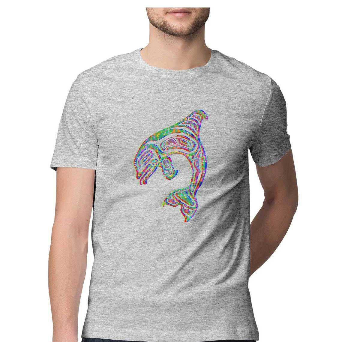 The Dolphin that Blocked a Rainbow Men's T-Shirt.