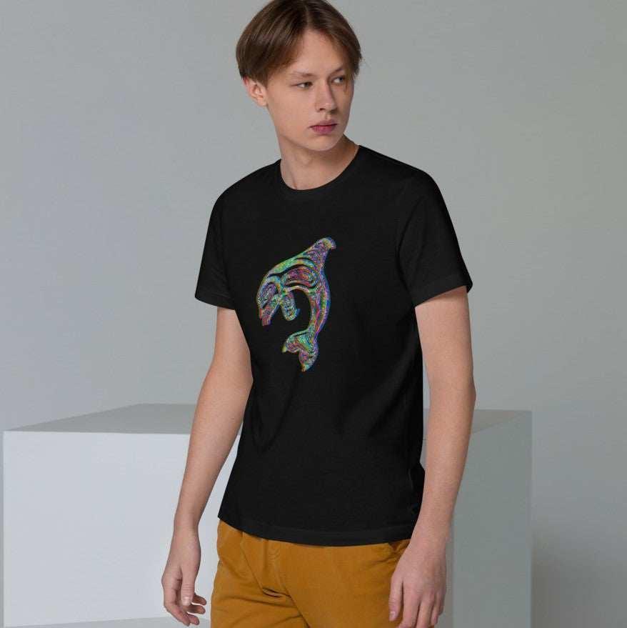 The Dolphin that Blocked a Rainbow Men's T-Shirt.
