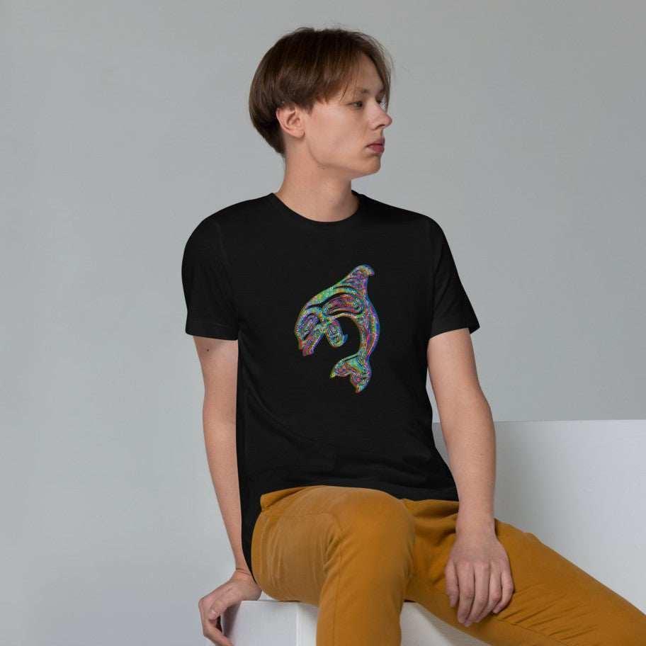 The Dolphin that Blocked a Rainbow Men's T-Shirt.