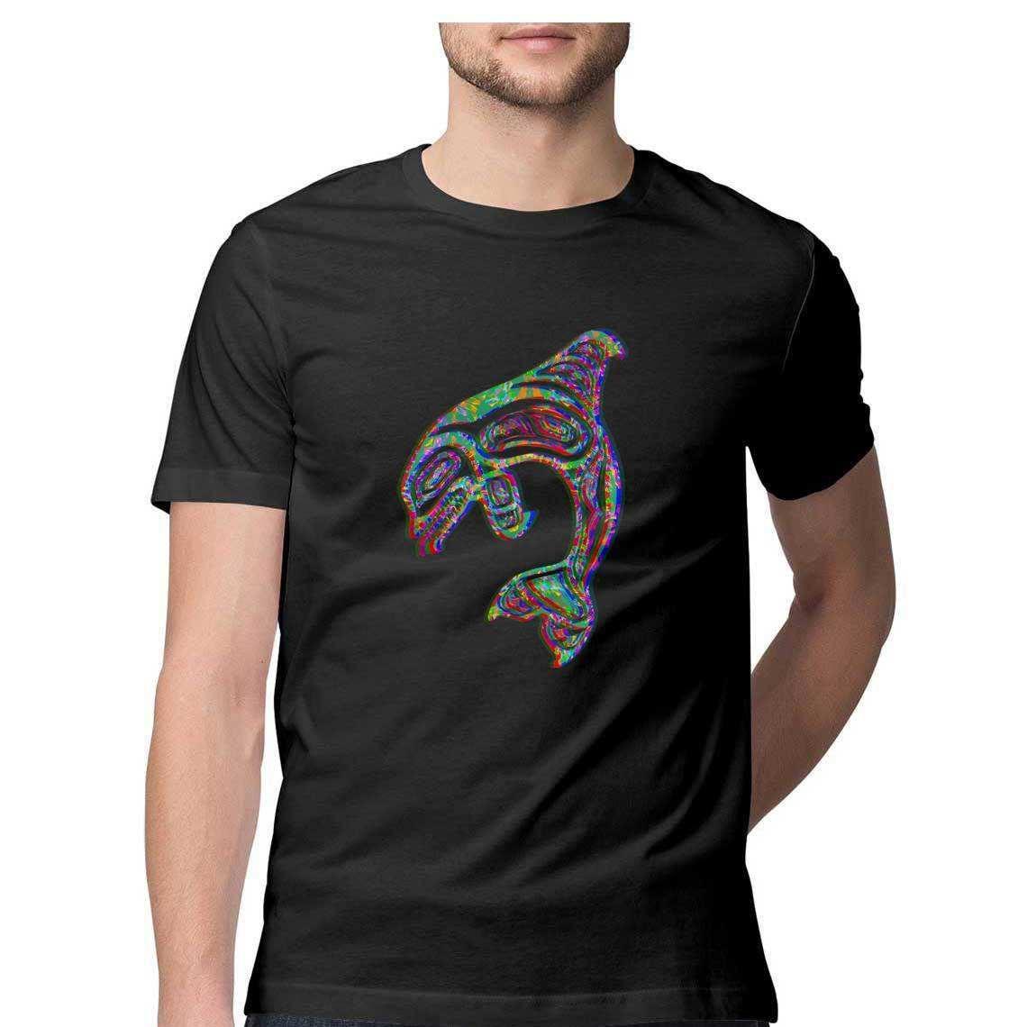 The Dolphin that Blocked a Rainbow Men's T-Shirt.