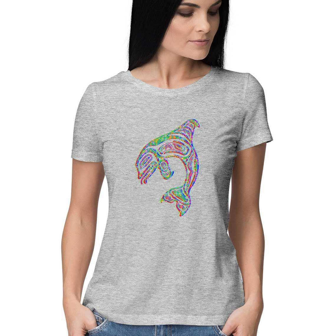 The Dolphin that blocked a Rainbow Women's T-ShirtClothing