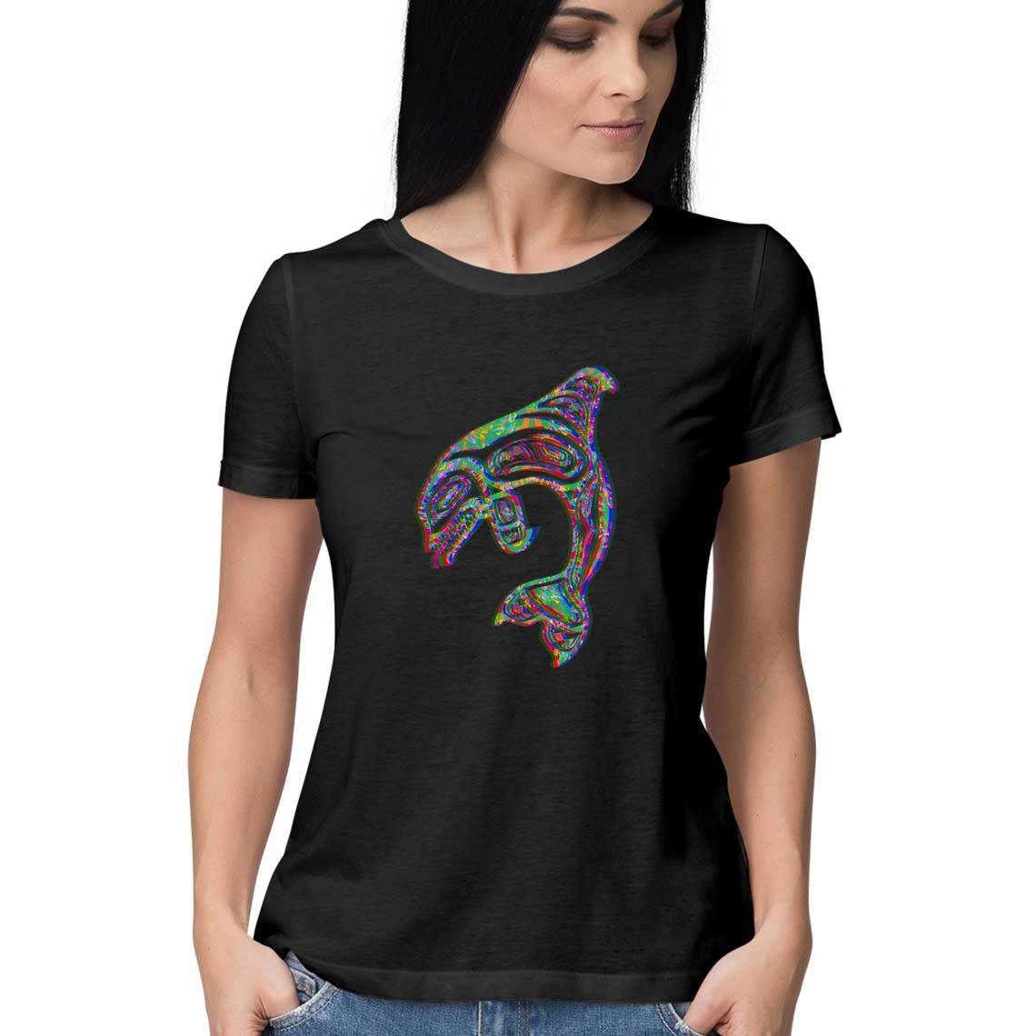 The Dolphin that blocked a Rainbow Women's T-ShirtClothing