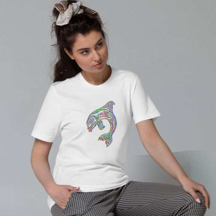 The Dolphin that blocked a Rainbow Women's T-Shirt - CBD Store India
