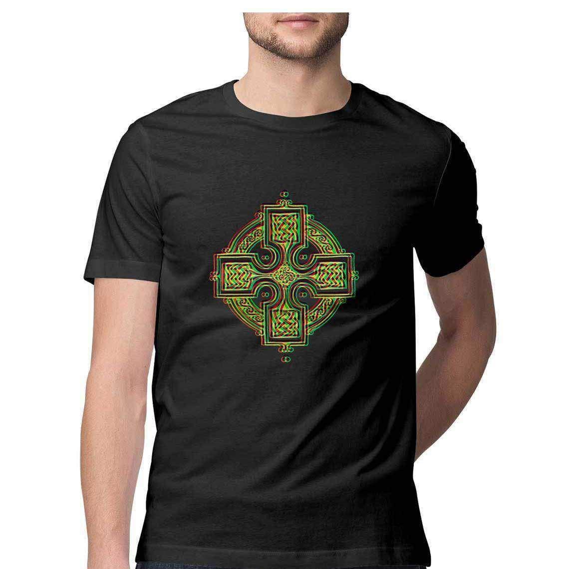 The Druid's Celtic Cross Men's T-Shirt.