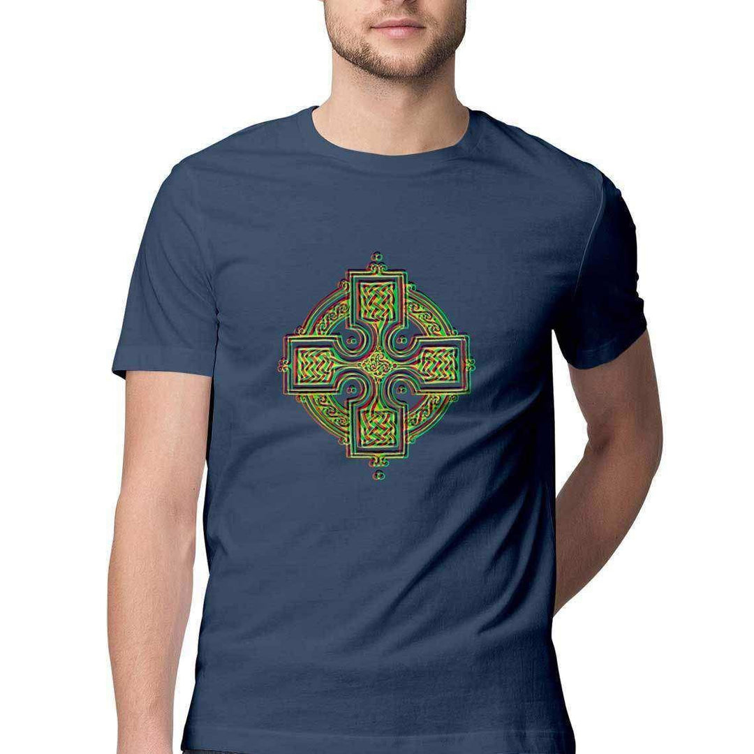 The Druid's Celtic Cross Men's T-ShirtClothing