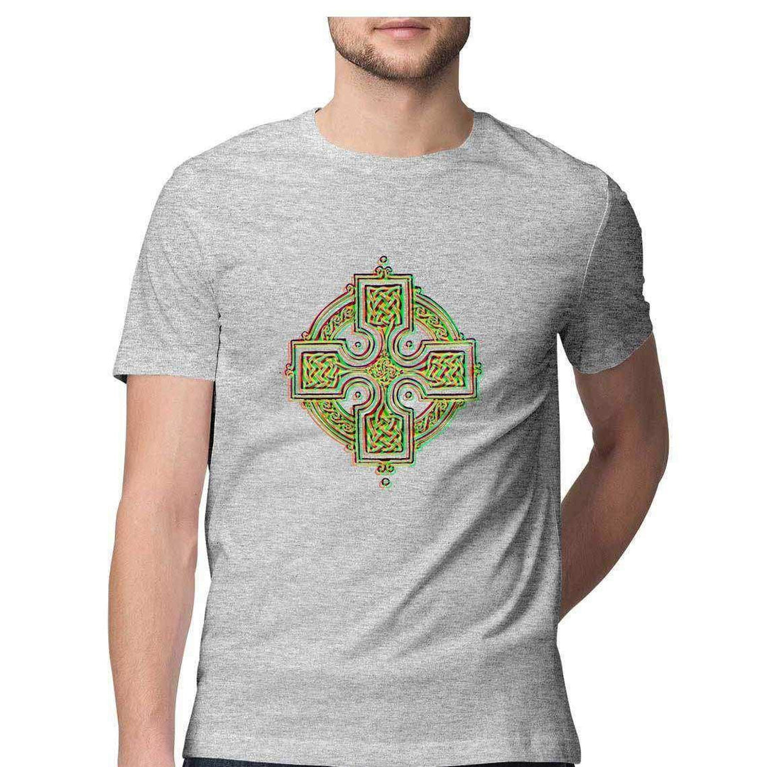 The Druid's Celtic Cross Men's T-ShirtClothing