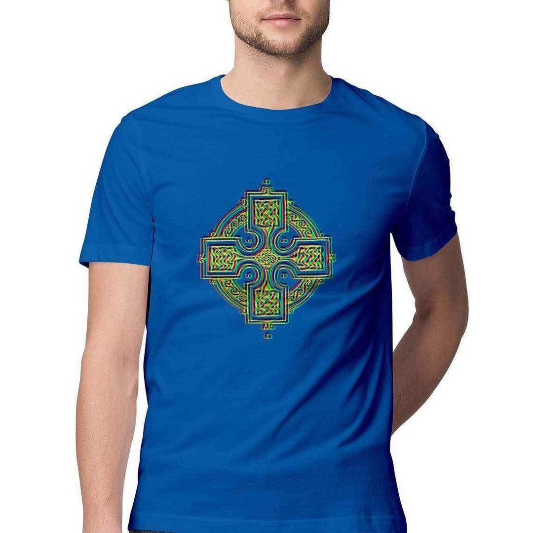 The Druid's Celtic Cross Men's T-ShirtClothing