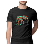 The Elephant Who went on a Psychedelic Safari Men's Graphic T-Shirt - CBD Store India
