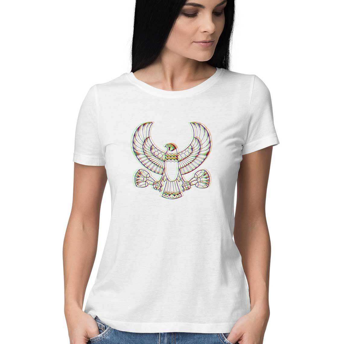 The Falcon King of Egypt Women's T-Shirt - CBD Store India