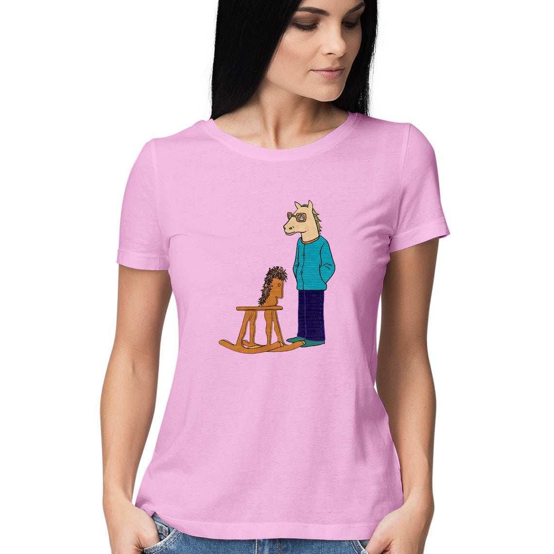 The Flying Horseman Women's Graphic T-Shirt.