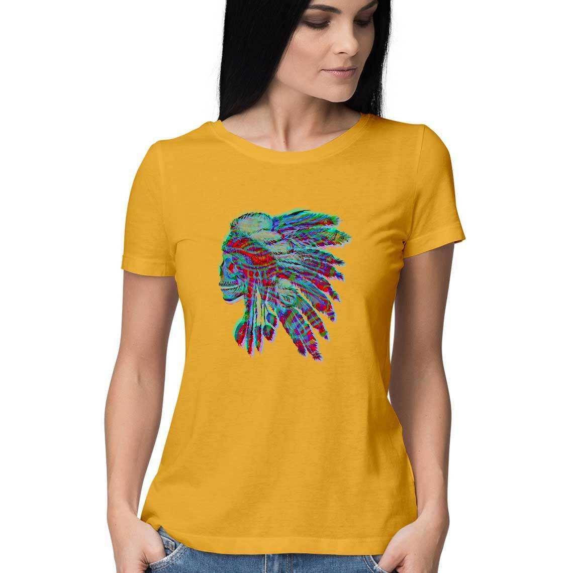 The Ghost of the Apache Chief Women's T-Shirt.