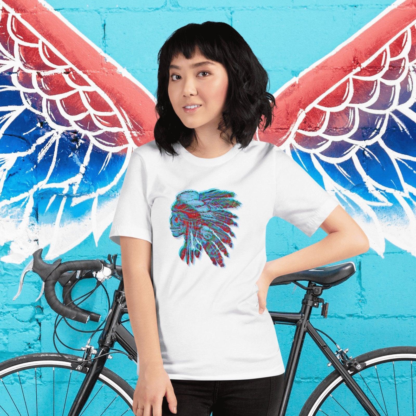 The Ghost of the Apache Chief Women's T-Shirt.