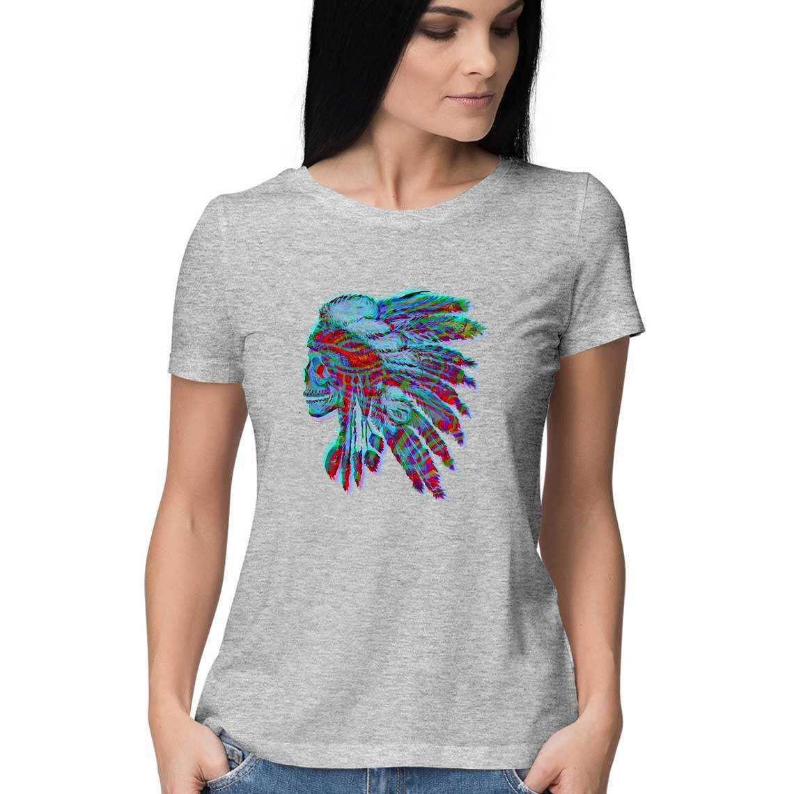 The Ghost of the Apache Chief Women's T-Shirt.