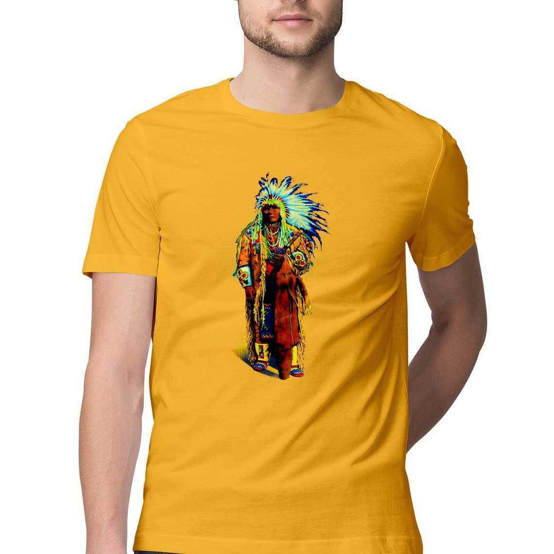 The Great Indian Chief - Multnomah Men's T-Shirt.