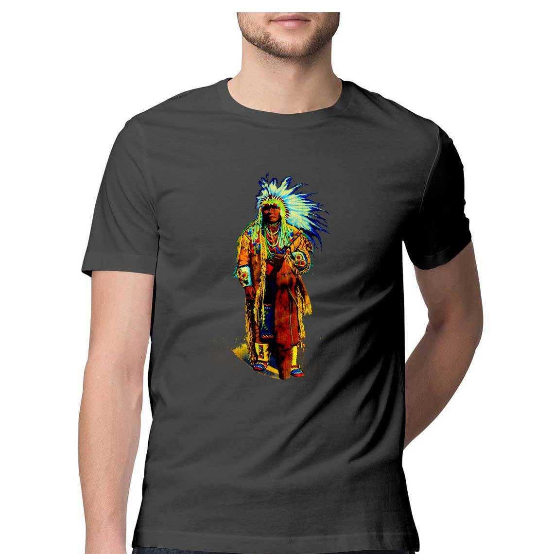 The Great Indian Chief - Multnomah Men's T-Shirt.