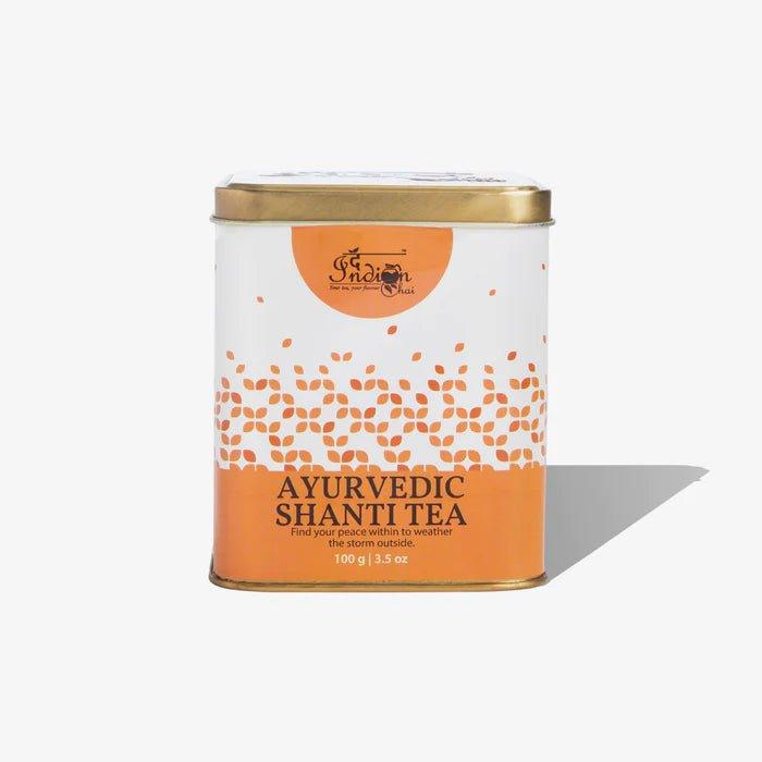 The Indian Chai - Ayurvedic Shanti TeaHerbal TeaIndian Chai - Ayurvedic Shanti Tea | Stress Relief, Calm