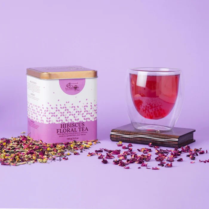 The Indian Chai - Hibiscus Floral Tea - CBD Store India