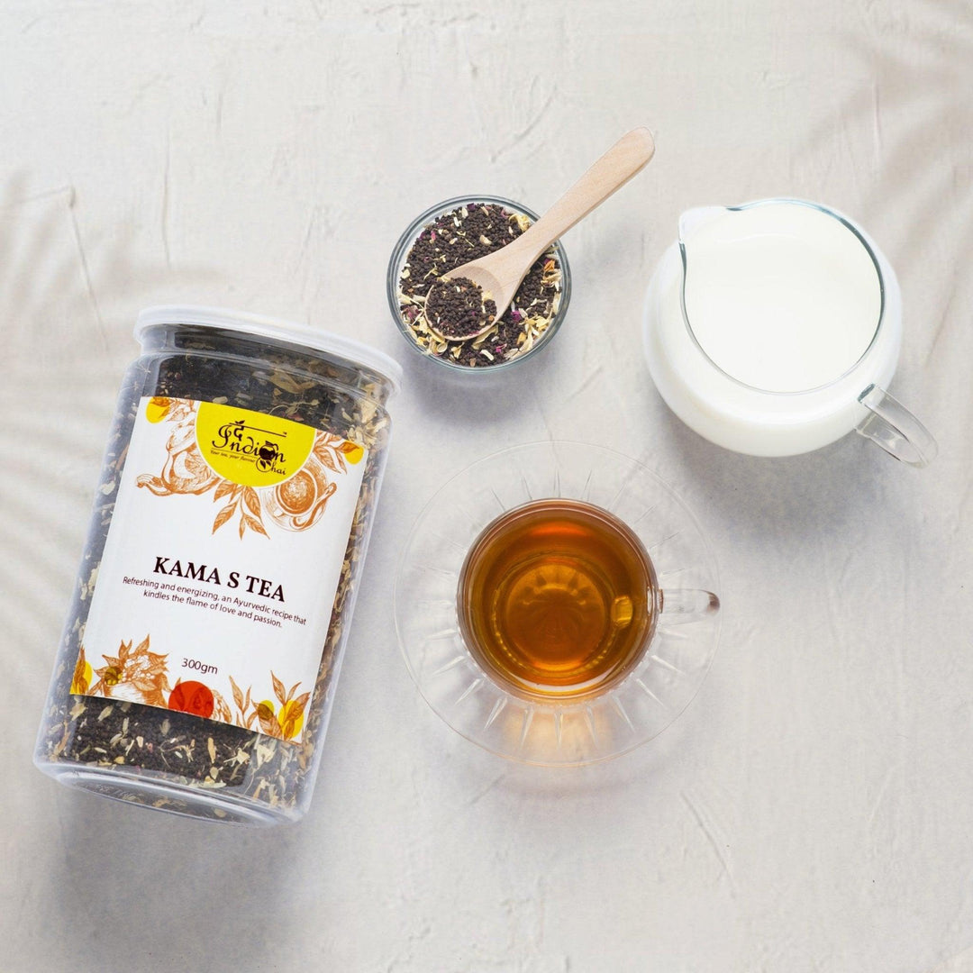 The Indian Chai - Kamas TeaHerbal TeaThe Indian Chai - Kamasutra Tea Blend | Spiced Aphrodisiac
