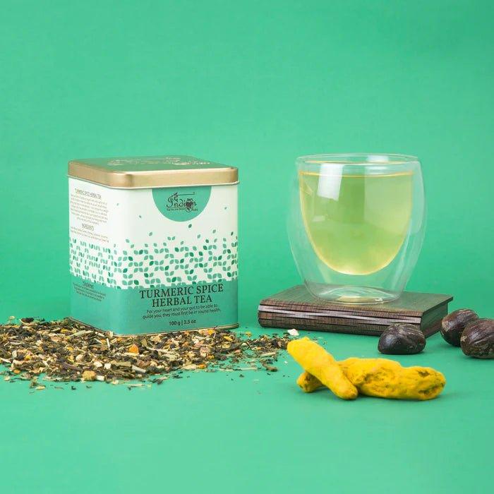 The Indian Chai - Turmeric Spice Herbal TeaHerbal TeaThe Indian Chai - Turmeric Herbal Tea | Detox, Immunity