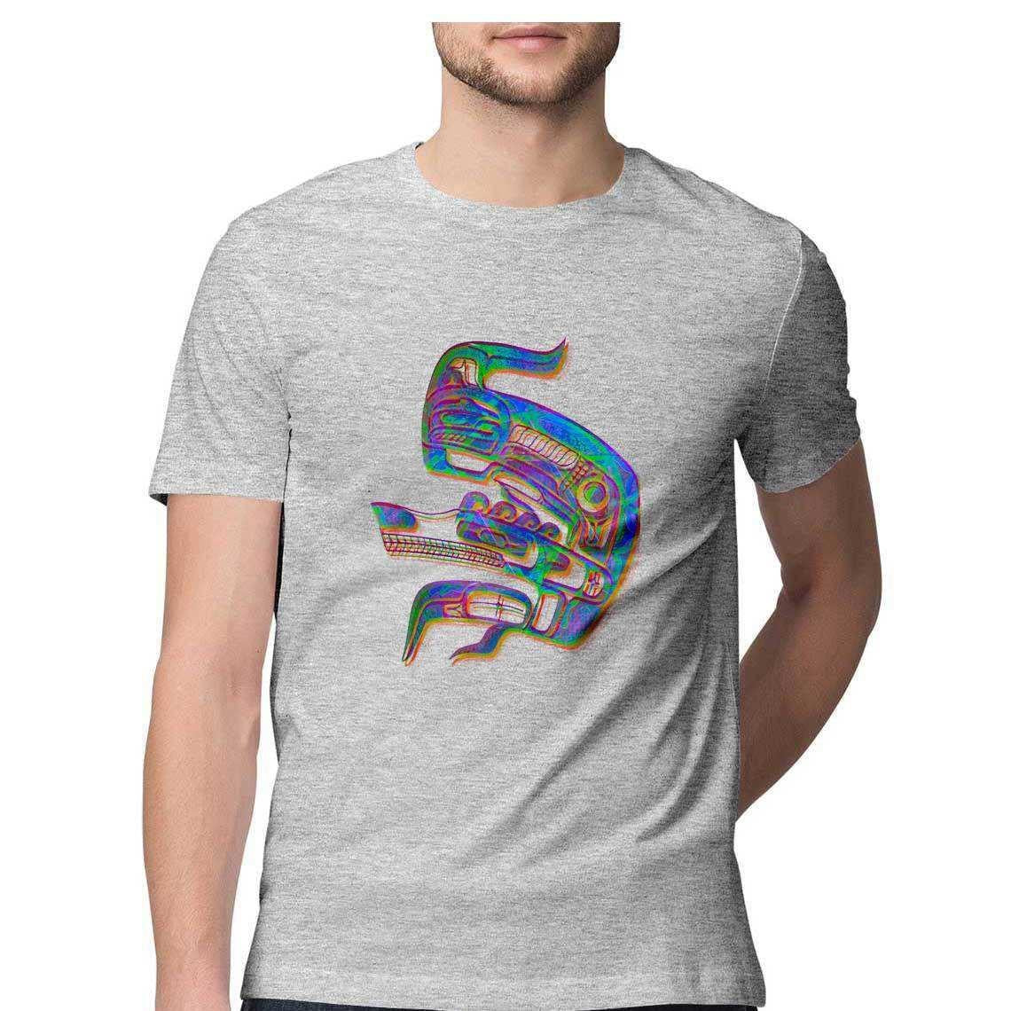 The Jackal that lurks under the Moonlight Men's T-Shirt.