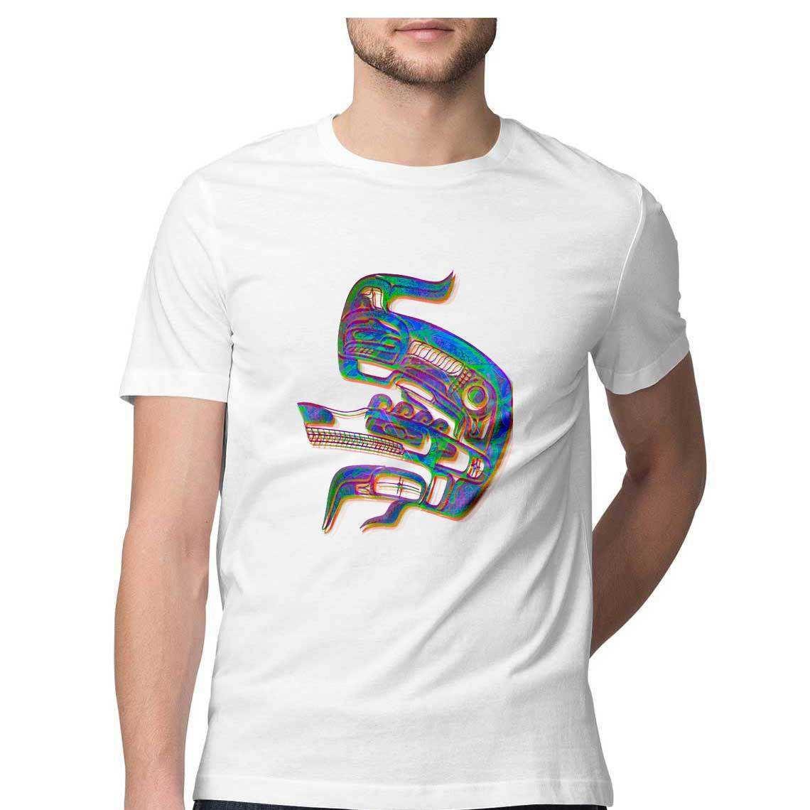 The Jackal that lurks under the Moonlight Men's T-Shirt.