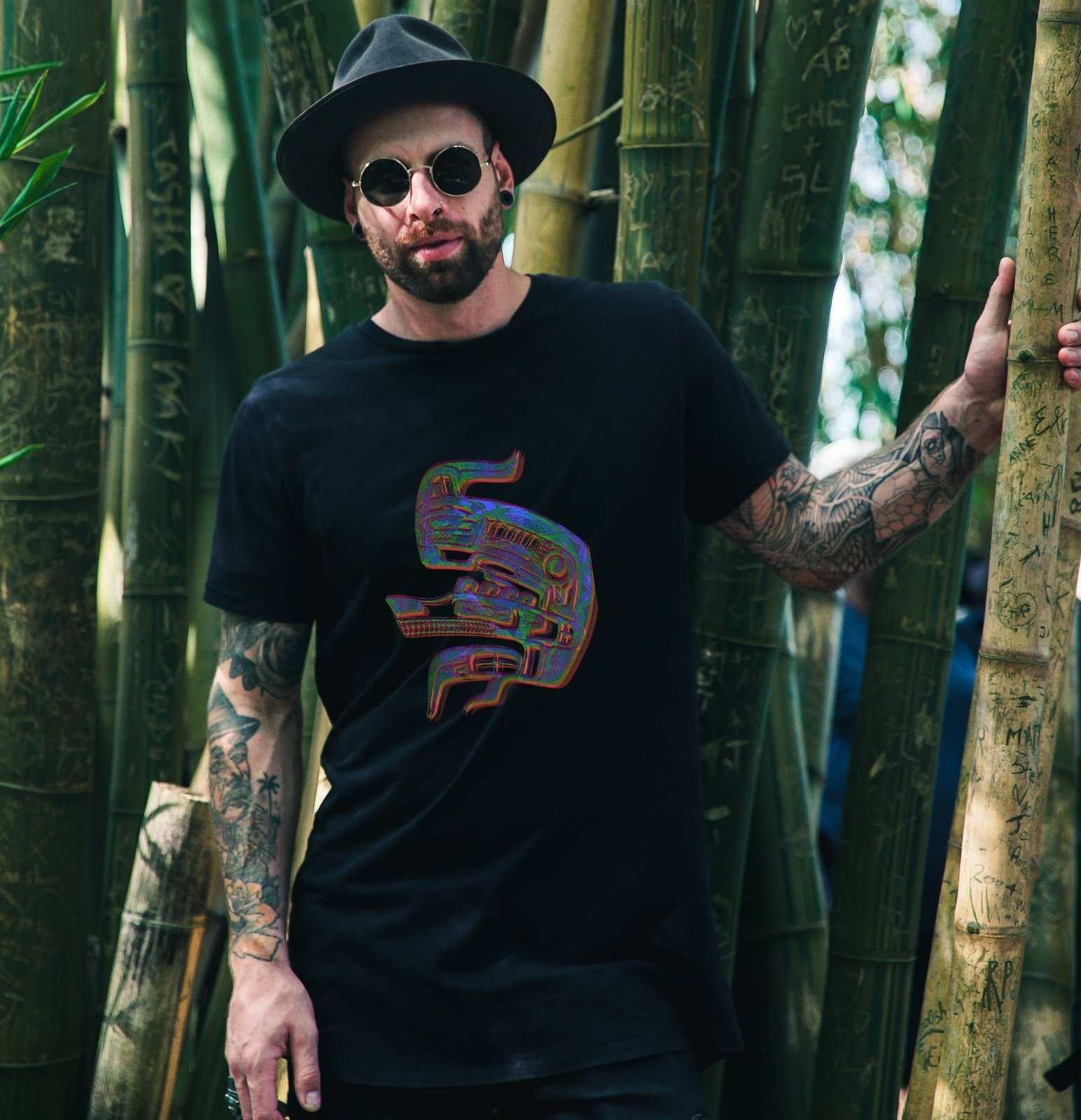 The Jackal that lurks under the Moonlight Men's T-Shirt.