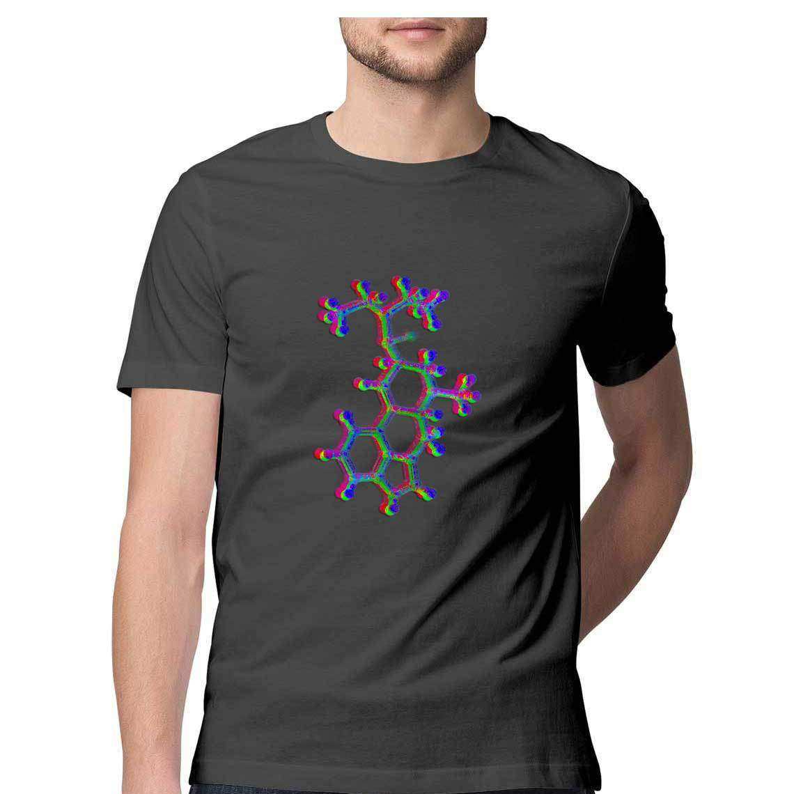 The L.S.D Molecule Men's T-Shirt - CBD Store India