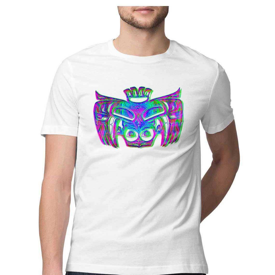 The Mask of the Shaman Men's Tribal T-Shirt.