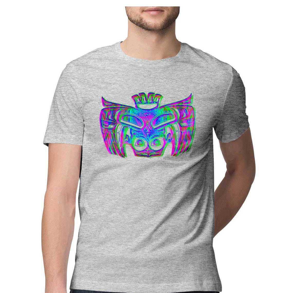 The Mask of the Shaman Men's Tribal T-Shirt.