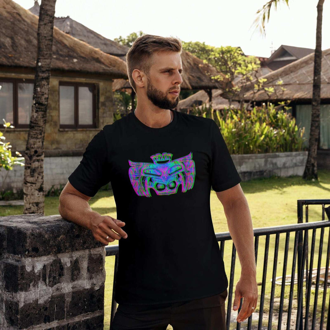 The Mask of the Shaman Men's Tribal T-ShirtClothing