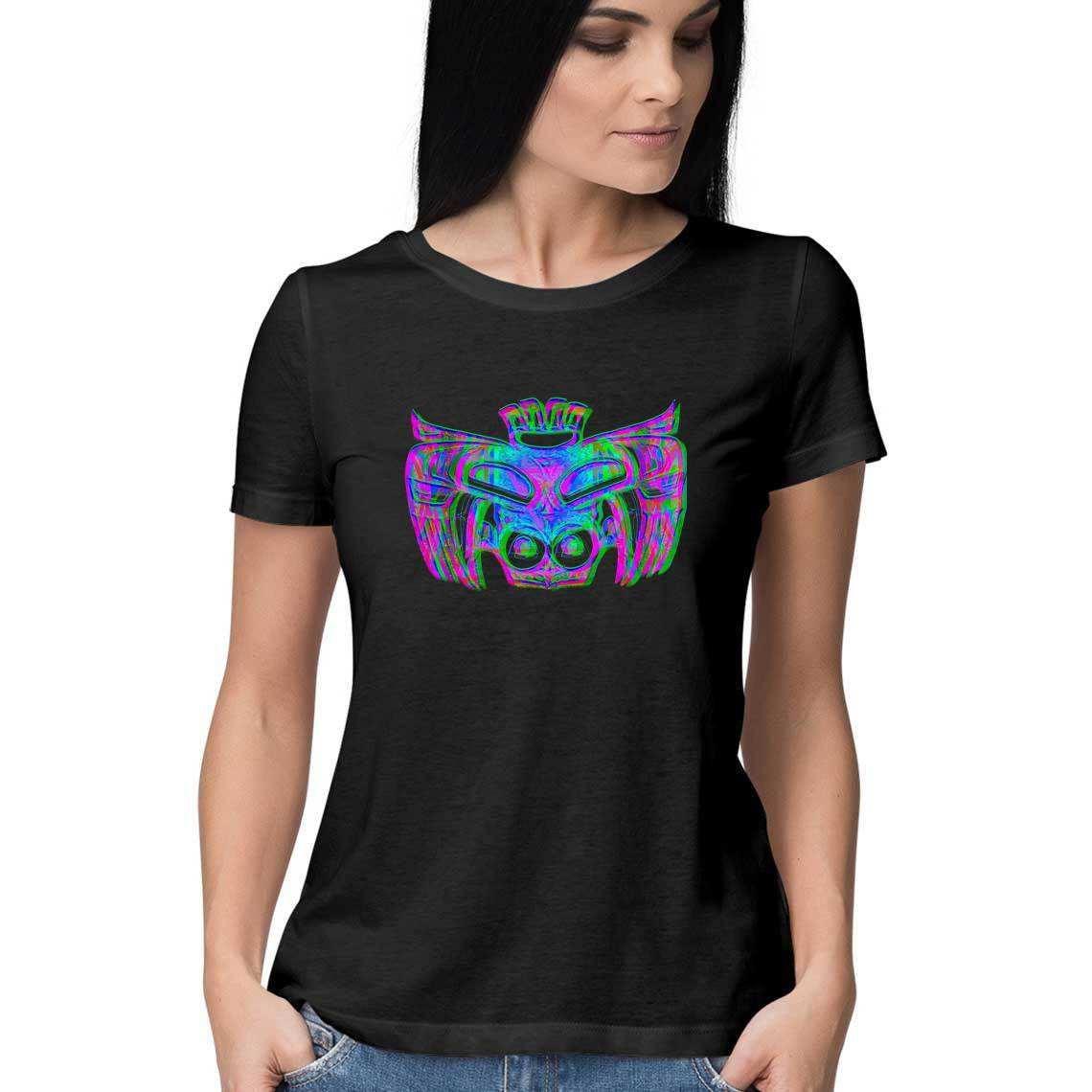 The Mask of the Shaman Women's T-Shirt.