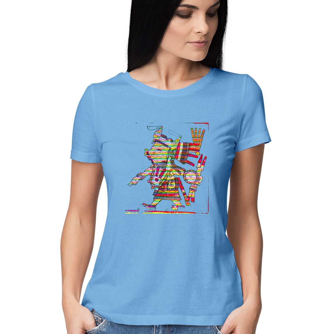 The Mayan Goddess Women's T-Shirt - CBD Store India
