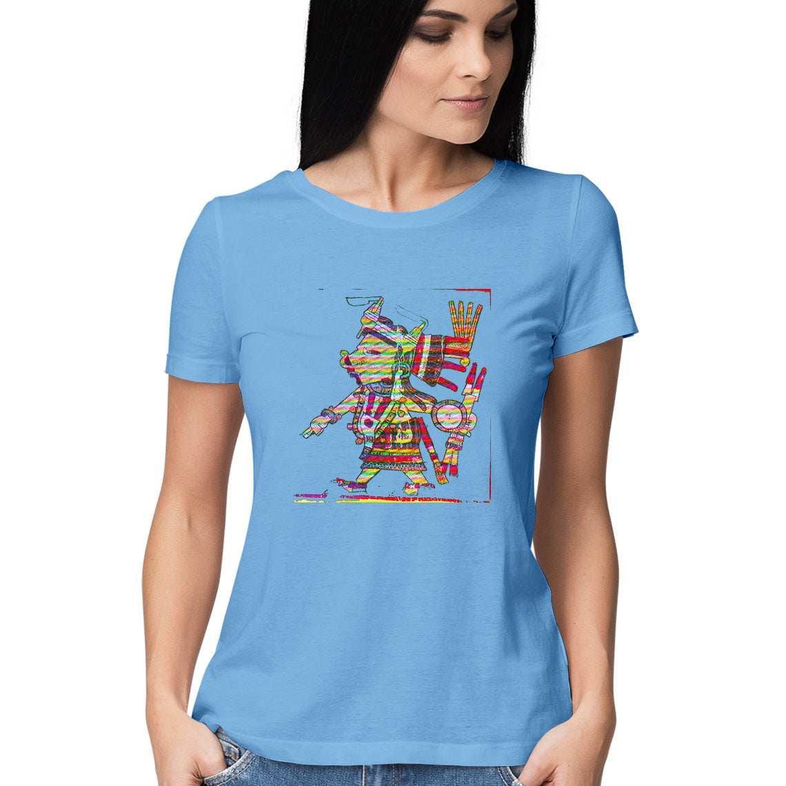 The Mayan Goddess Women's T-Shirt.