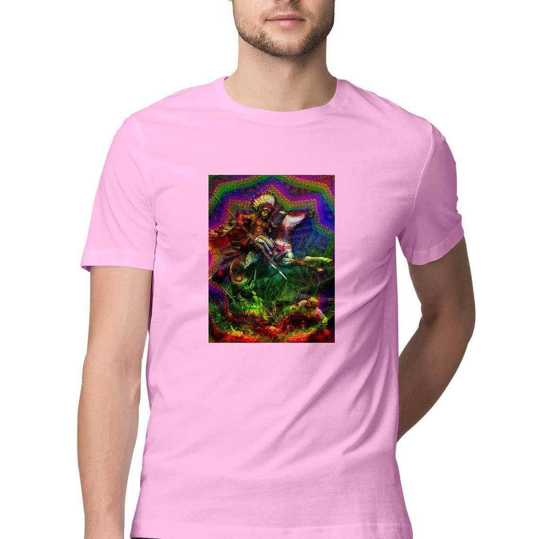 The Navajo chief hunts on Ayahuasca Men's T-ShirtClothingThe Navajo chief hunts on Ayahuasca Men's T-Shirt