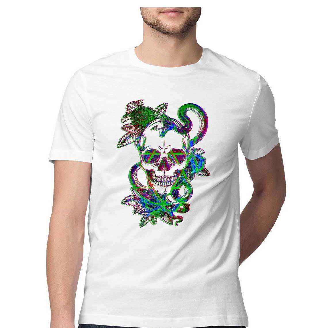 The Shaman's Immortal Laughter Men's Graphic T-Shirt - CBD Store India