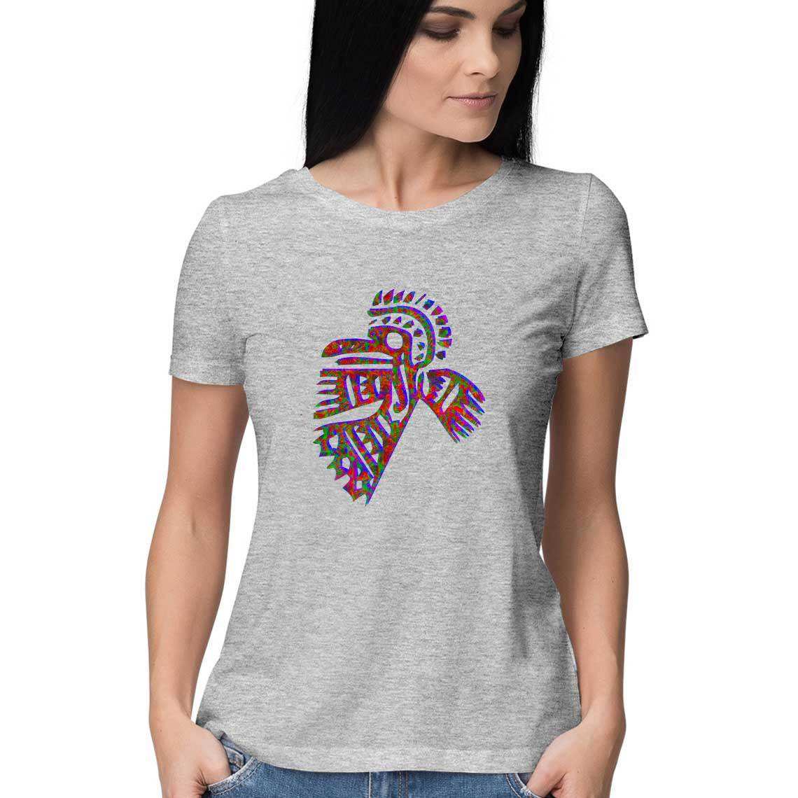 The Shaman's view of a morning bird Women's T-Shirt - CBD Store India