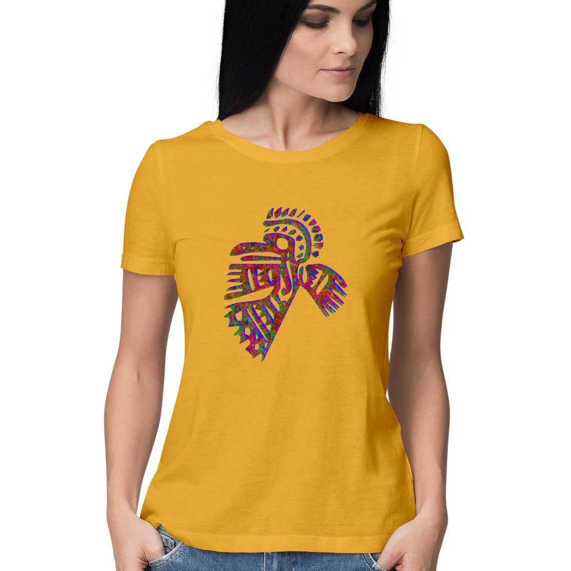The Shaman's view of a morning bird Women's T-Shirt.