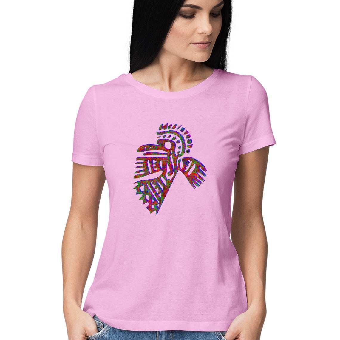 The Shaman's view of a morning bird Women's T-Shirt.
