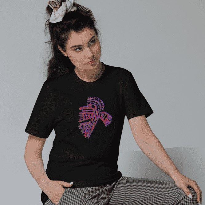 The Shaman's view of a morning bird Women's T-Shirt.