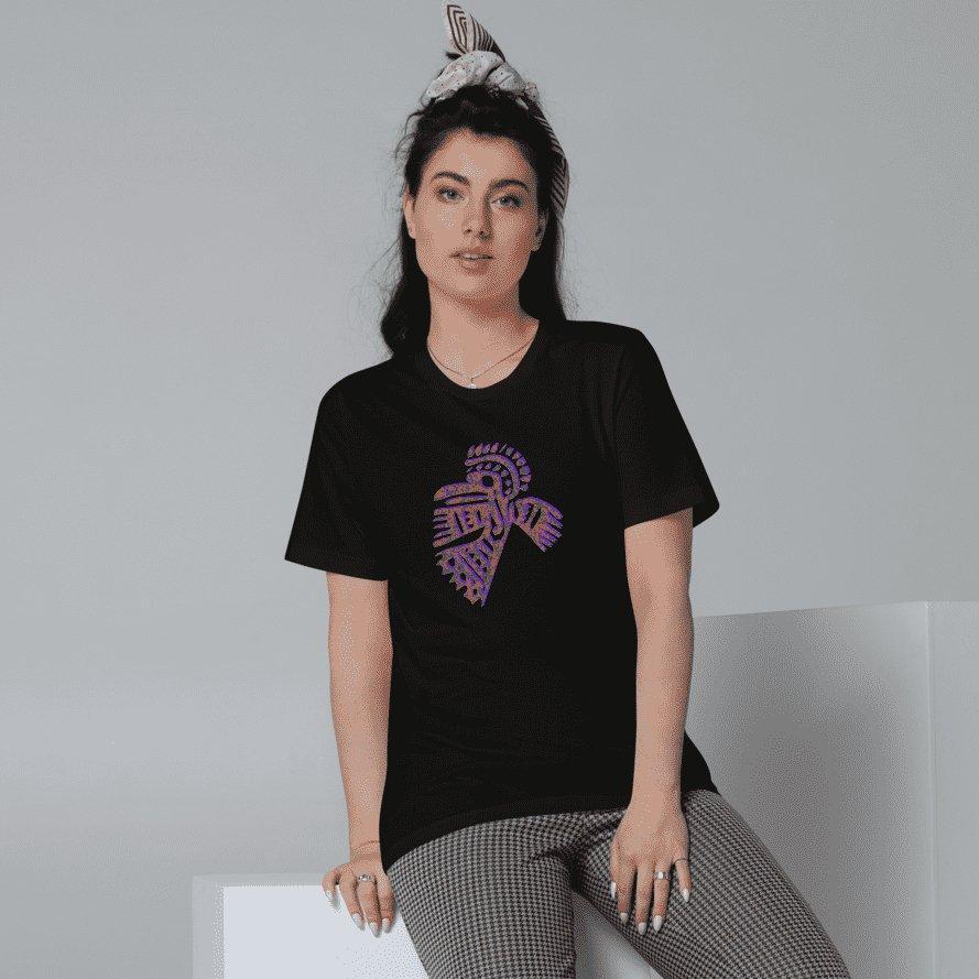 The Shaman's view of a morning bird Women's T-Shirt.