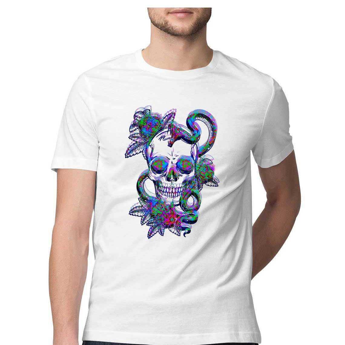 The Skull from the Garden of Eden Men's Graphic T-Shirt.