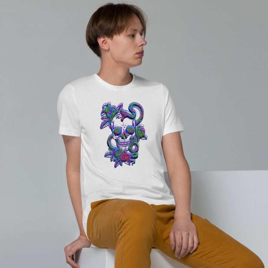 The Skull from the Garden of Eden Men's Graphic T-Shirt.