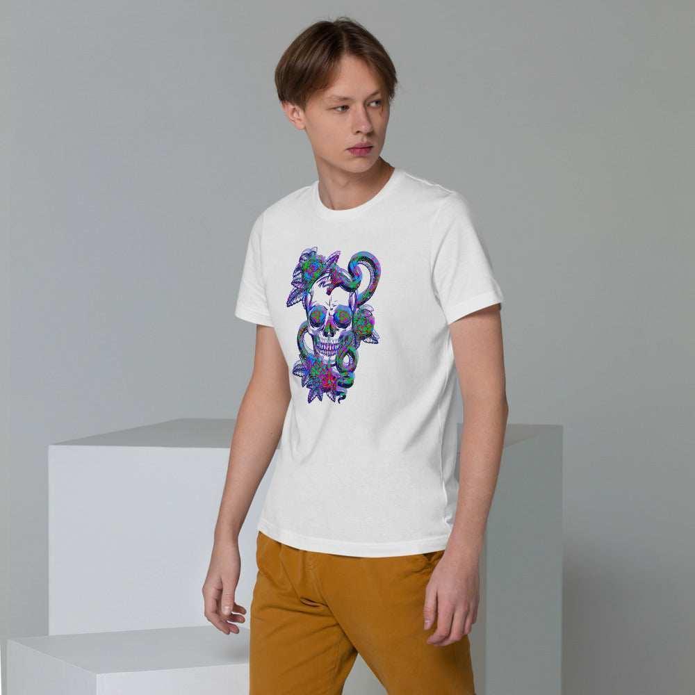 The Skull from the Garden of Eden Men's Graphic T-Shirt.