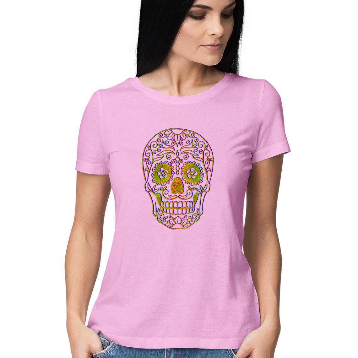 The Skull of the Bandit Chief Women's T-Shirt - CBD Store India