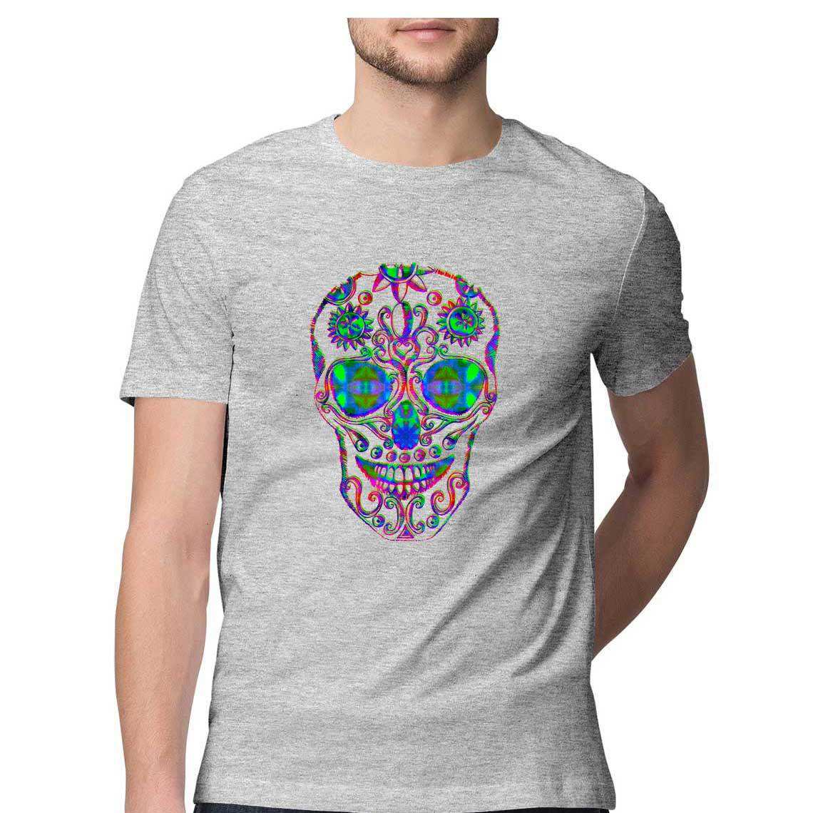 The Skull of the Last Aztec Emperor Men's T-Shirt - CBD Store India