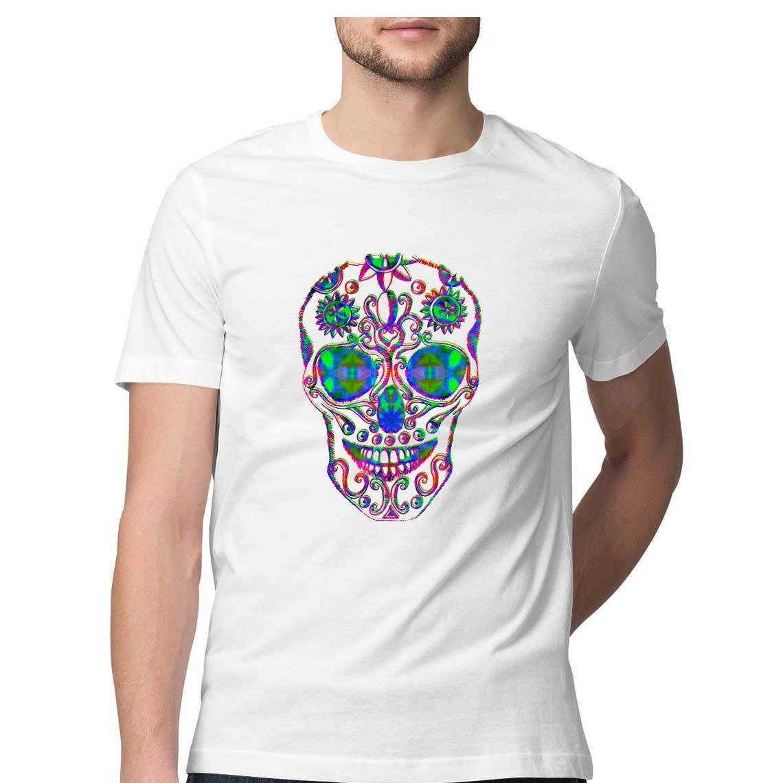 The Skull of the Last Aztec Emperor Men's T-Shirt.