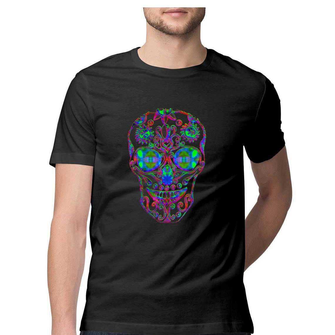 The Skull of the Last Aztec Emperor Men's T-Shirt.