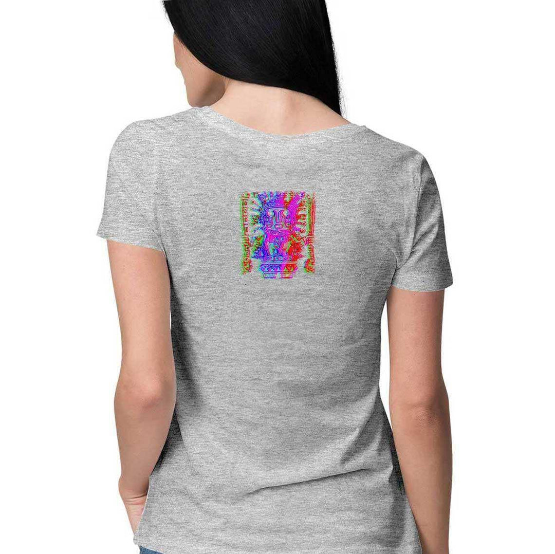 The Staff God of the Amazon Dual Print Women's T-ShirtClothingAmazon Staff God Women's T-Shirt - Exclusive Design